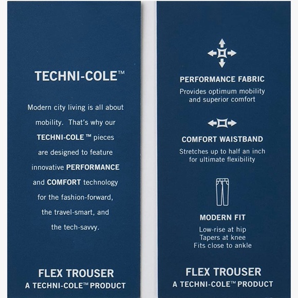 Kenneth Cole New York Men's Stretch Slim Fit Pants - Picture 13 of 14